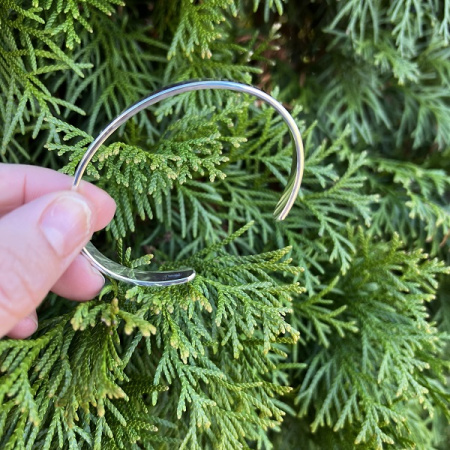 Серебряный браслет «Горизонт» 7 мм