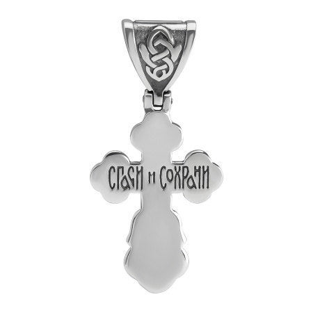 Серебряный крестик