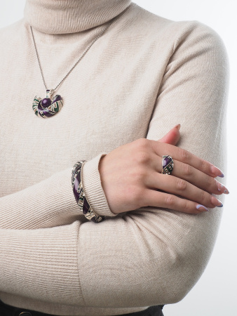 Серебряное кольцо «Фараон»