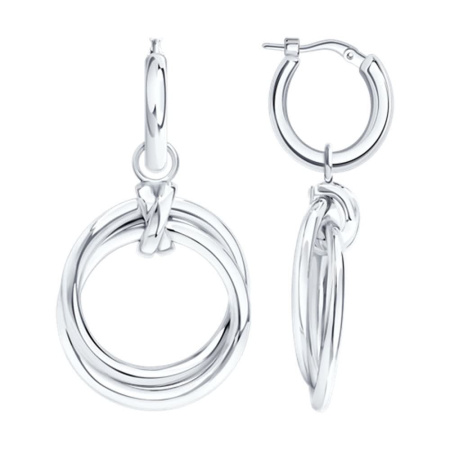 Серебряные серьги