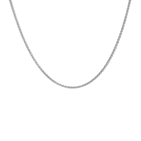 Серебряная цепь «Веревка»