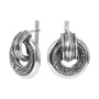 Серьги из серебра «Альянс»