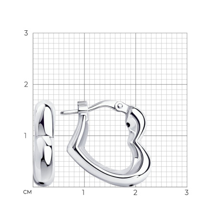 Серьги из серебра