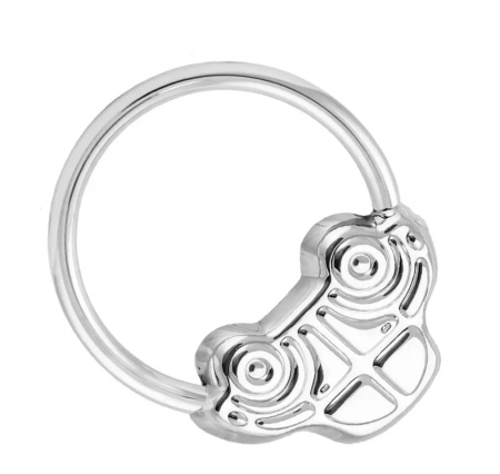 Детская погремушка «Машинка на кольце»