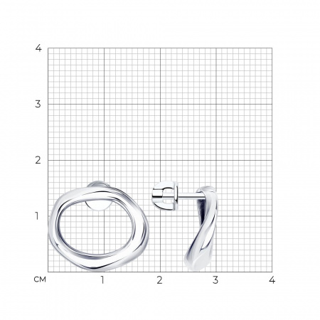 Серьги из серебра