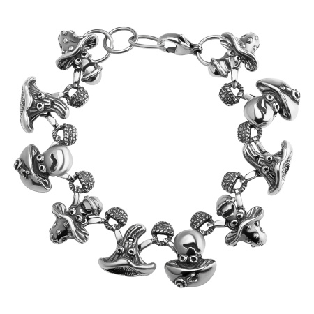 Браслет из серебра 925 «Мечта грибника»