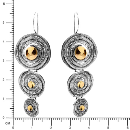 Серебряные серьги