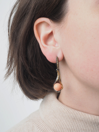 Серьги из серебра