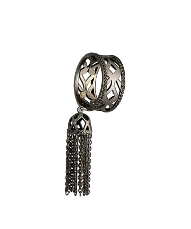 Серебряное кольцо с фианитами