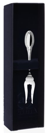 Серебряная вилка для лимона «Император»