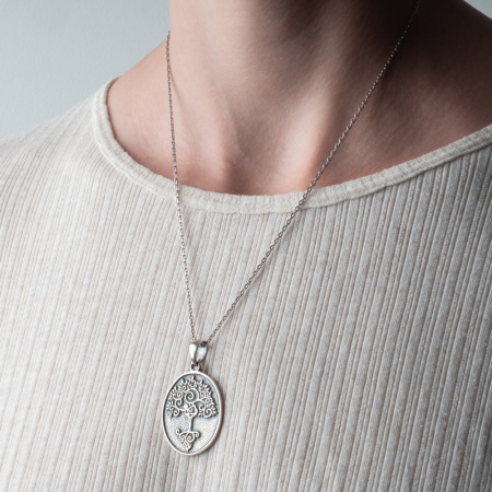 Серебряный кулон «Балет»