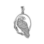Серебряная подвеска «Ворон»