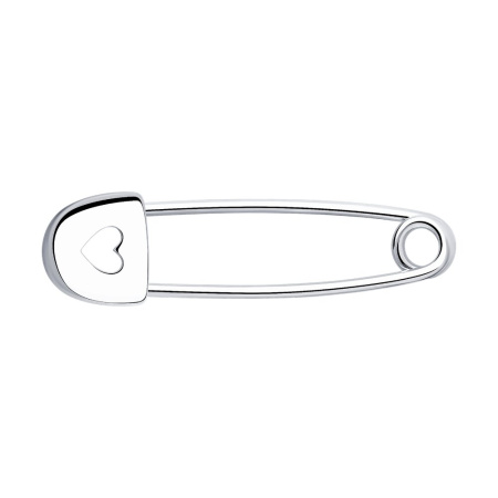 Брошь из серебра «Булавка»