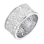 Серебряное кольцо с фианитом