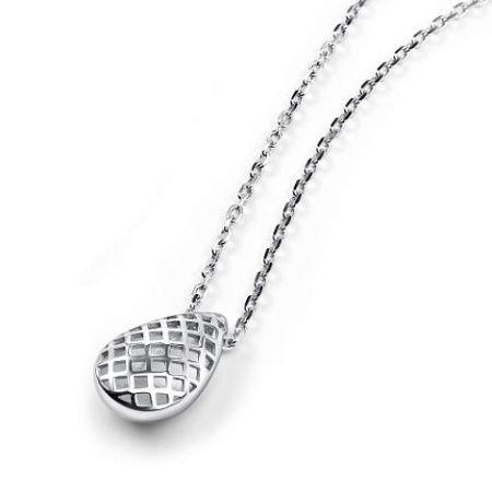 Колье из серебра «Капля»