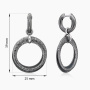 Серьги из серебра