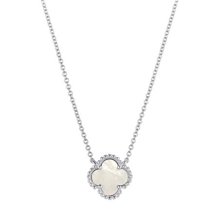 Колье из серебра с перламутром