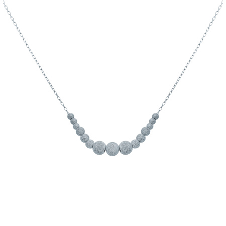 Колье из серебра