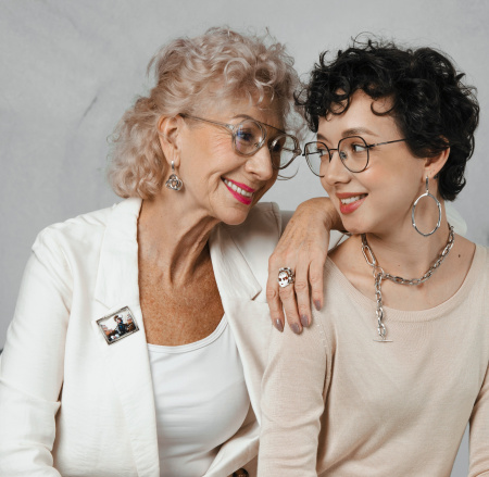 Брошь из серебра «Неизвестная»