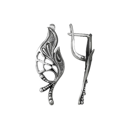 Серебряные серьги