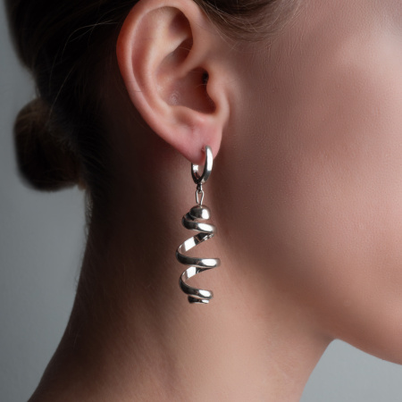 Серебряные серьги