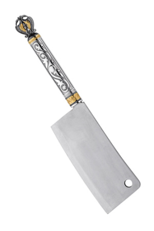 Серебряный топорик для мяса «Русь Былинная»