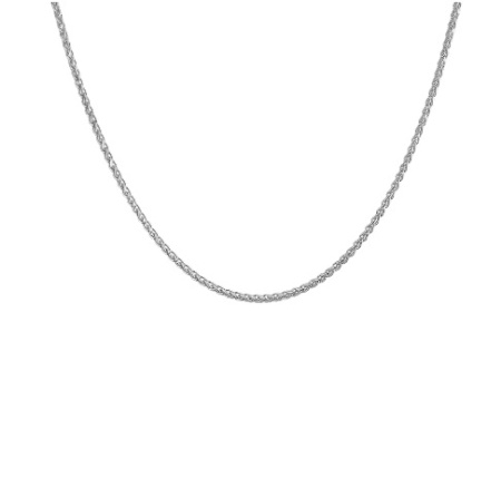 Цепь серебряная «Верёвочка»