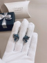 Серьги из серебра «Хамелеон»