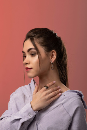 Серьги из серебра