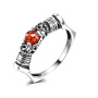 Серебряное кольцо с сердоликом