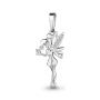 Серебряная подвеска с фианитами «Фея»
