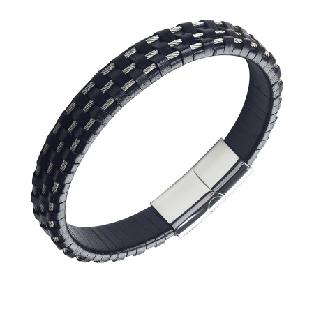 Кожаный браслет