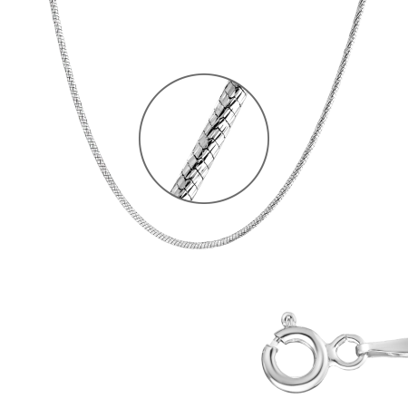 Цепь из серебра «Снейк»