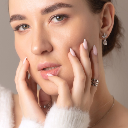 Серебряное кольцо «Линии»