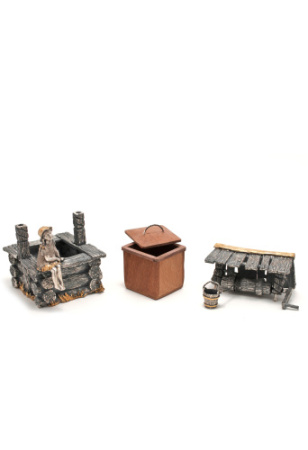 Серебряная солонка «Колодец удачи»