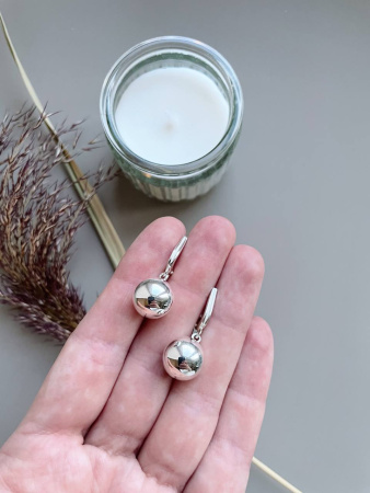Серьги из серебра