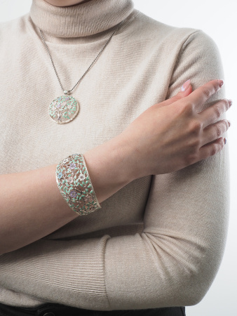 Серебряный браслет «Дерево Счастья»