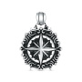 Серебряный кулон «Компас»