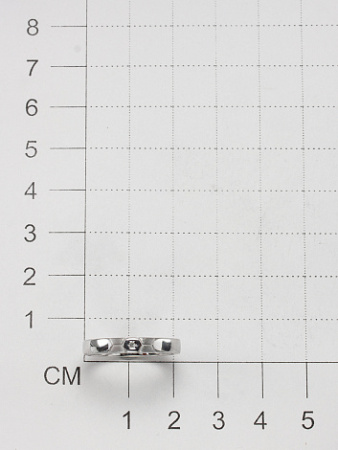 Серебряное кольцо с бриллиантом