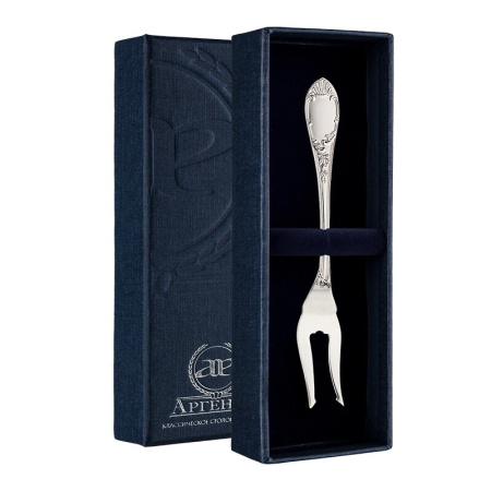 Серебряная вилка для лимона «Престиж»