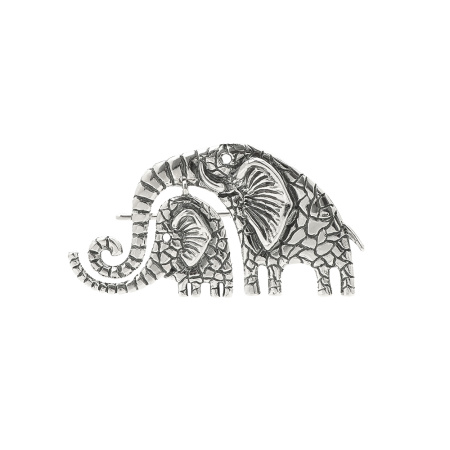 Брошь из серебра «Расти большой!»