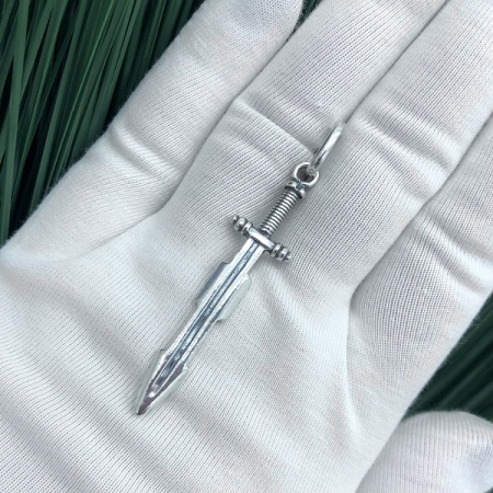 Серебряная подвеска «Меч»