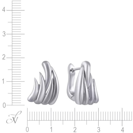 Серьги из серебра