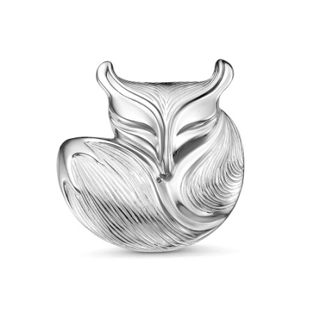 Серебряная брошь «Лисичка»