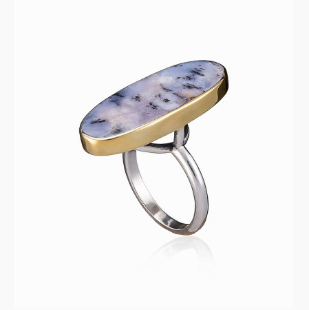 Серебряное кольцо «Мотив»