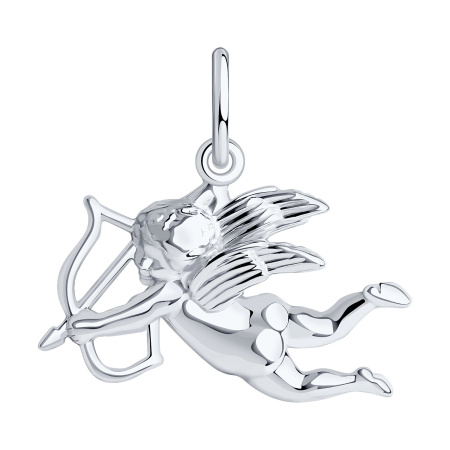 Подвеска из серебра «Купидон»