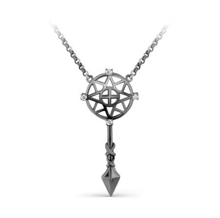 Серебряное колье «Амазонка»