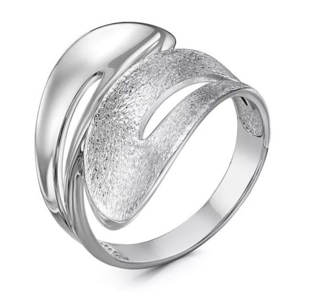 Кольцо из серебра «Balance капля»