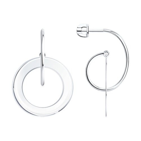 Серьги из серебра