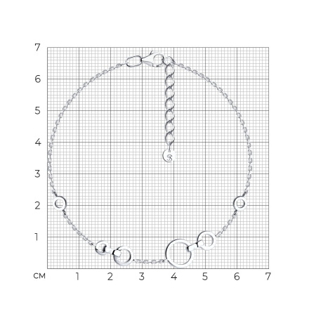Браслет из серебра